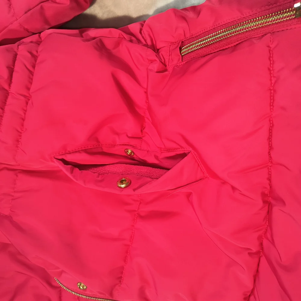 Kids Pink Puffer Jacket - Picture 9 of 10